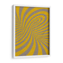 Amarillo Remolinos A - THE Studio | Cuadro decorativo de Canvas Lab