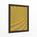 Remolinos Amarillos D - THE Studio | Cuadro decorativo de Canvas Lab