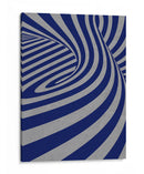 Cobalto Remolinos D - THE Studio | Cuadro decorativo de Canvas Lab