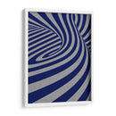 Cobalto Remolinos D - THE Studio | Cuadro decorativo de Canvas Lab