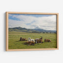 Caballos De Descanso, San Simeón - Robert Hansen | Cuadro decorativo de Canvas Lab