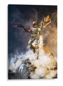 Bounty Hunter - Action Geek | Cuadro decorativo de Canvas Lab