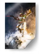 Bounty Hunter - Action Geek | Cuadro decorativo de Canvas Lab