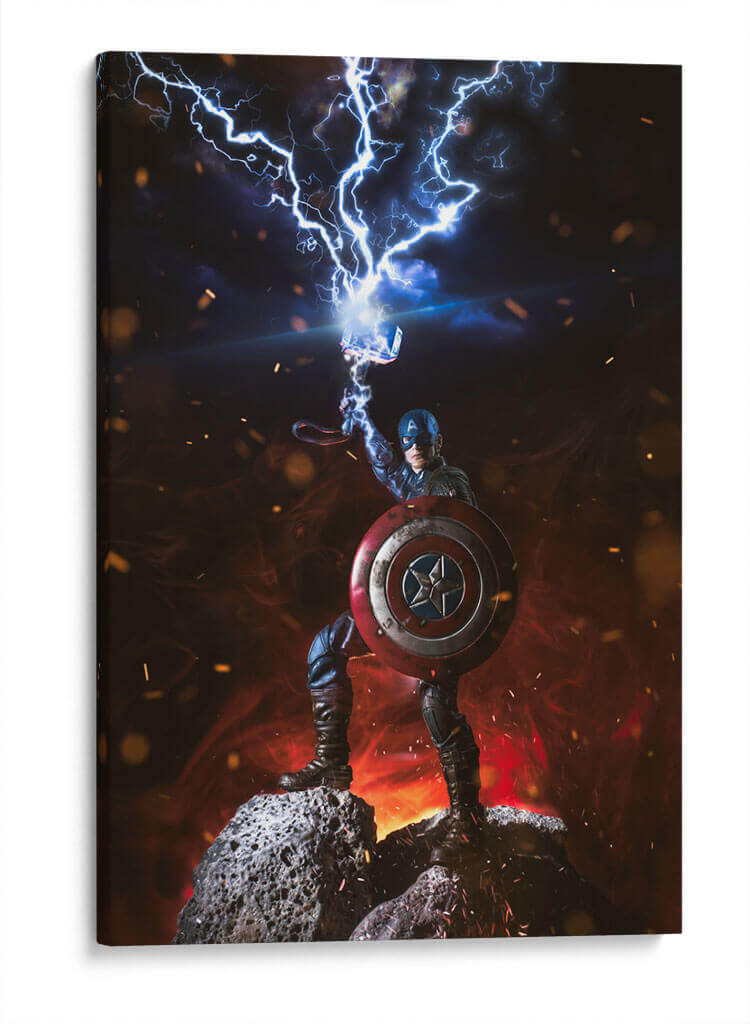 Cap Digno - Action Geek | Cuadro decorativo de Canvas Lab