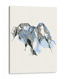 Abstracto De Montaña 3 - Natasha Lawyer | Cuadro decorativo de Canvas Lab