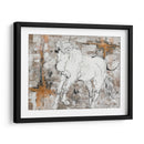 Caballo De Contorno 5 - Stefano Altamura | Cuadro decorativo de Canvas Lab