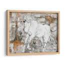 Caballo De Contorno 5 - Stefano Altamura | Cuadro decorativo de Canvas Lab