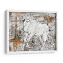 Caballo De Contorno 5 - Stefano Altamura | Cuadro decorativo de Canvas Lab