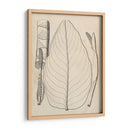 Hojas Distintivas Iii - Vision Studio | Cuadro decorativo de Canvas Lab