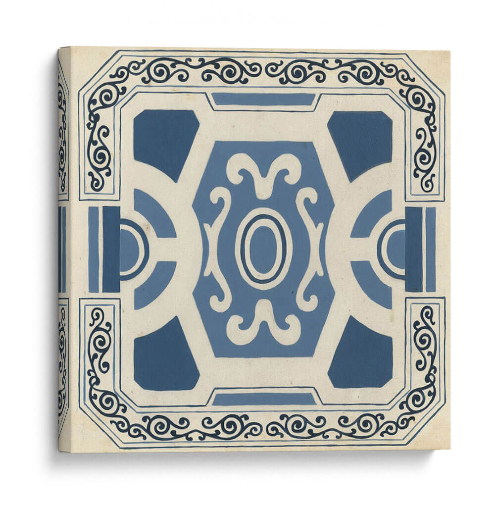 Motif Indigo V - June Erica Vess | Cuadro decorativo de Canvas Lab