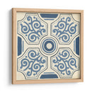 Indigo Motif Ix - June Erica Vess | Cuadro decorativo de Canvas Lab