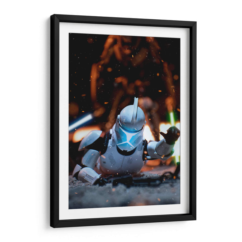 Clone Wars - Action Geek | Cuadro decorativo de Canvas Lab