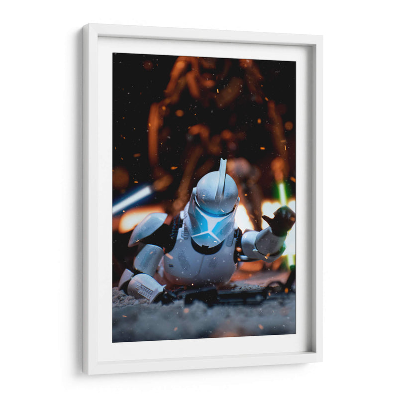 Clone Wars - Action Geek | Cuadro decorativo de Canvas Lab