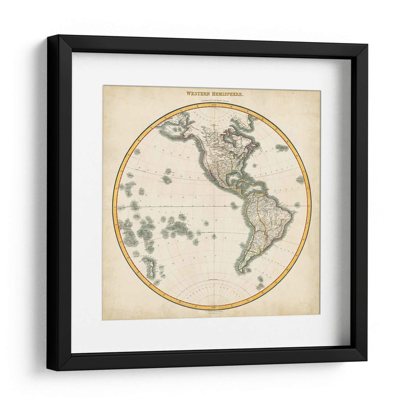 Hemisferio Occidental 1812 - Pinkerton | Cuadro decorativo de Canvas Lab