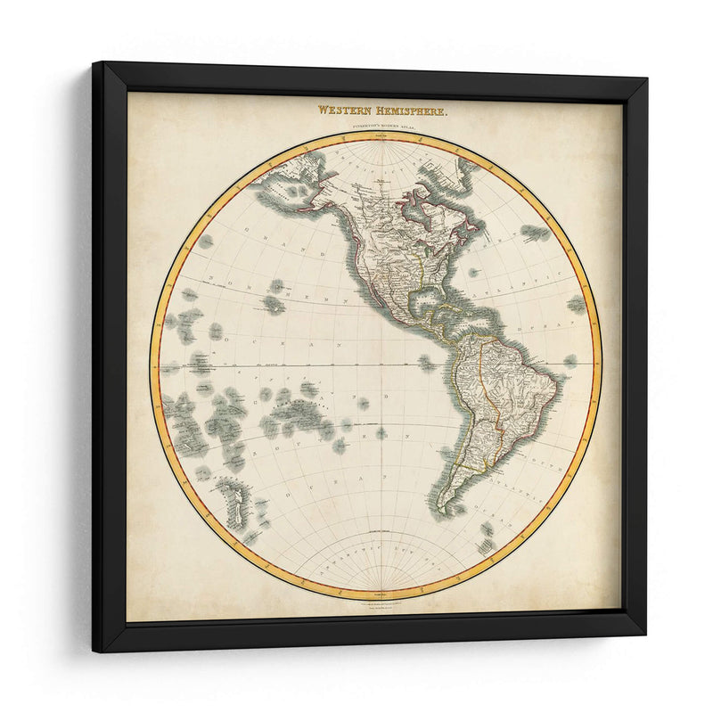 Hemisferio Occidental 1812 - Pinkerton | Cuadro decorativo de Canvas Lab
