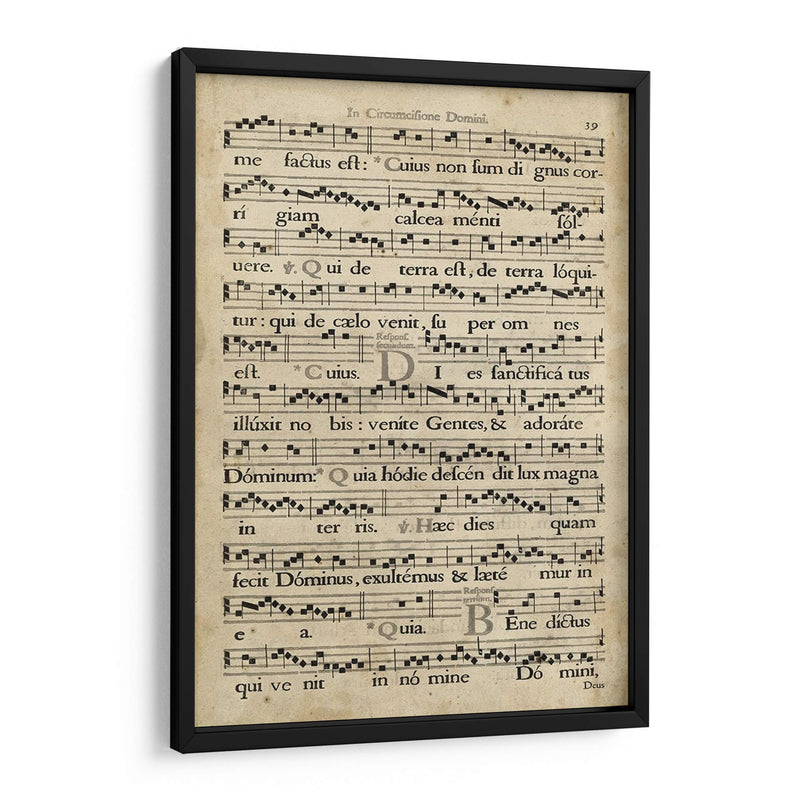 Vellum Songbook I I | Cuadro decorativo de Canvas Lab