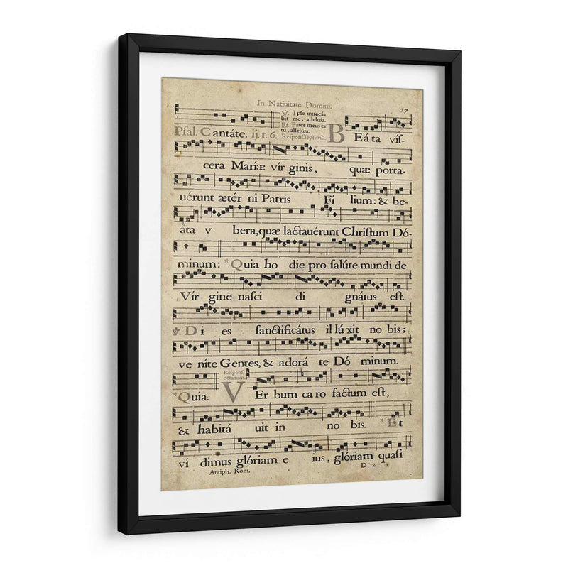 Songbook Vellum Iv | Cuadro decorativo de Canvas Lab