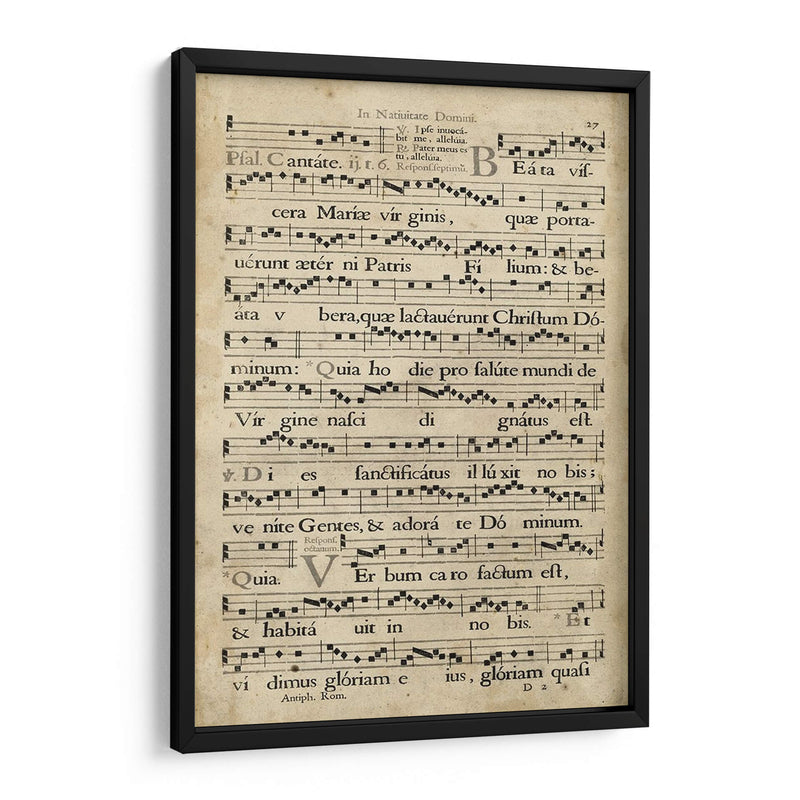 Songbook Vellum Iv | Cuadro decorativo de Canvas Lab