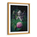Composición de flores y un buda | Cuadro decorativo de Canvas Lab