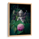 Composición de flores y un buda | Cuadro decorativo de Canvas Lab