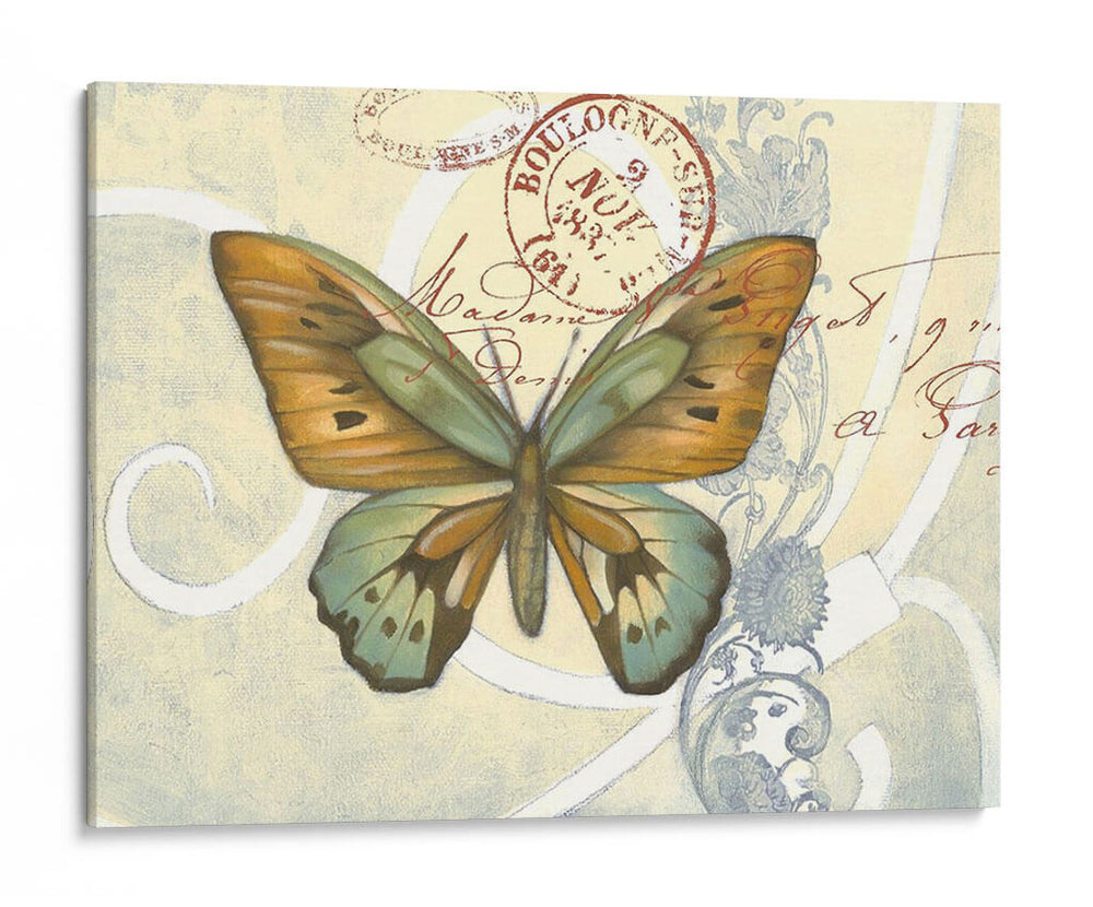 Pequeña Canción Postal Iii - Jennifer Goldberger | Cuadro decorativo de Canvas Lab