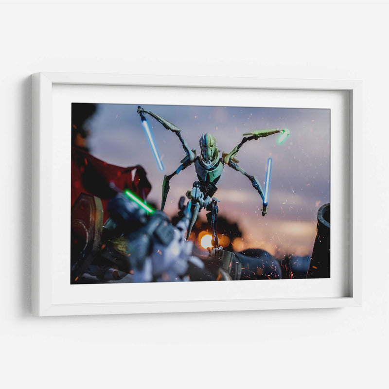 Grievous - Action Geek | Cuadro decorativo de Canvas Lab