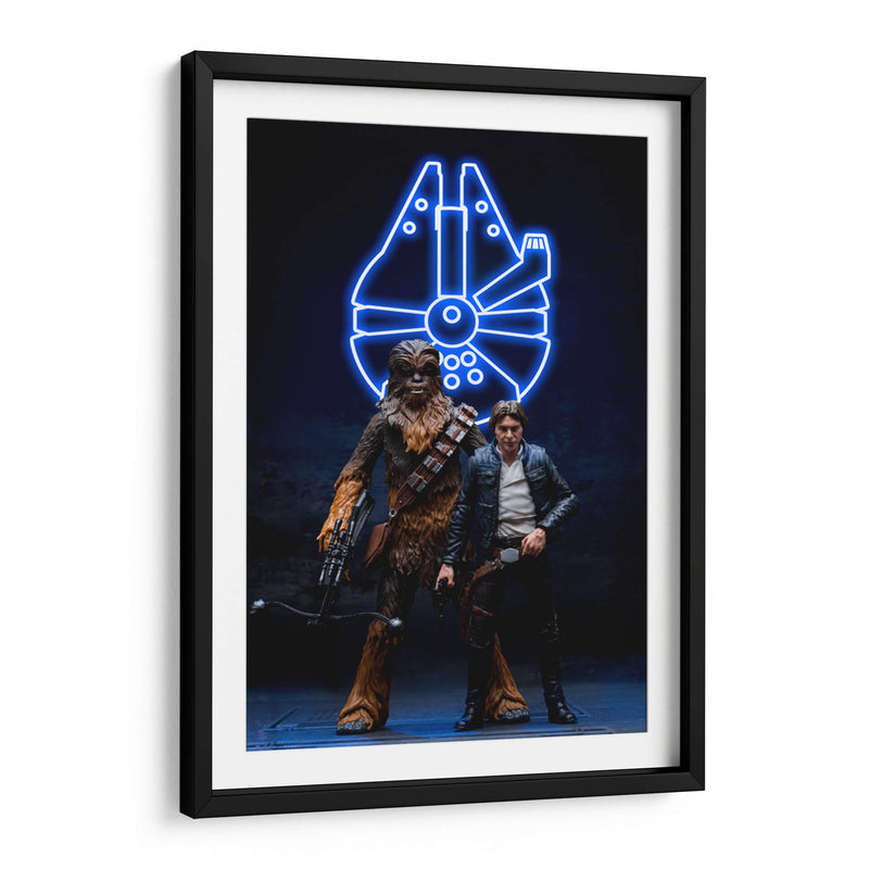 Han and Chew - Action Geek | Cuadro decorativo de Canvas Lab