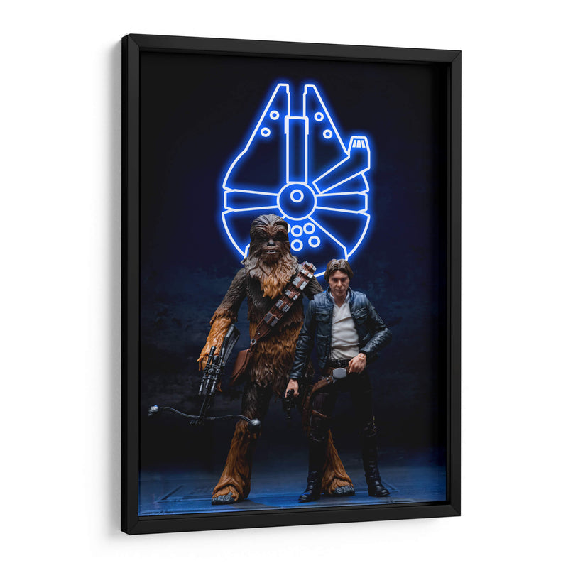 Han and Chew - Action Geek | Cuadro decorativo de Canvas Lab