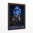 Han and Chew - Action Geek | Cuadro decorativo de Canvas Lab