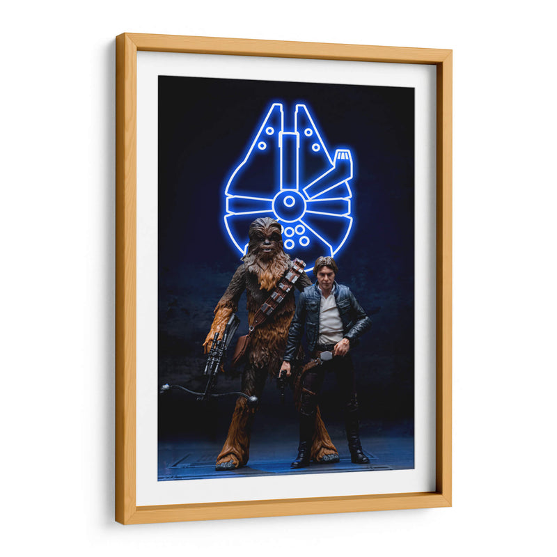 Han and Chew - Action Geek | Cuadro decorativo de Canvas Lab