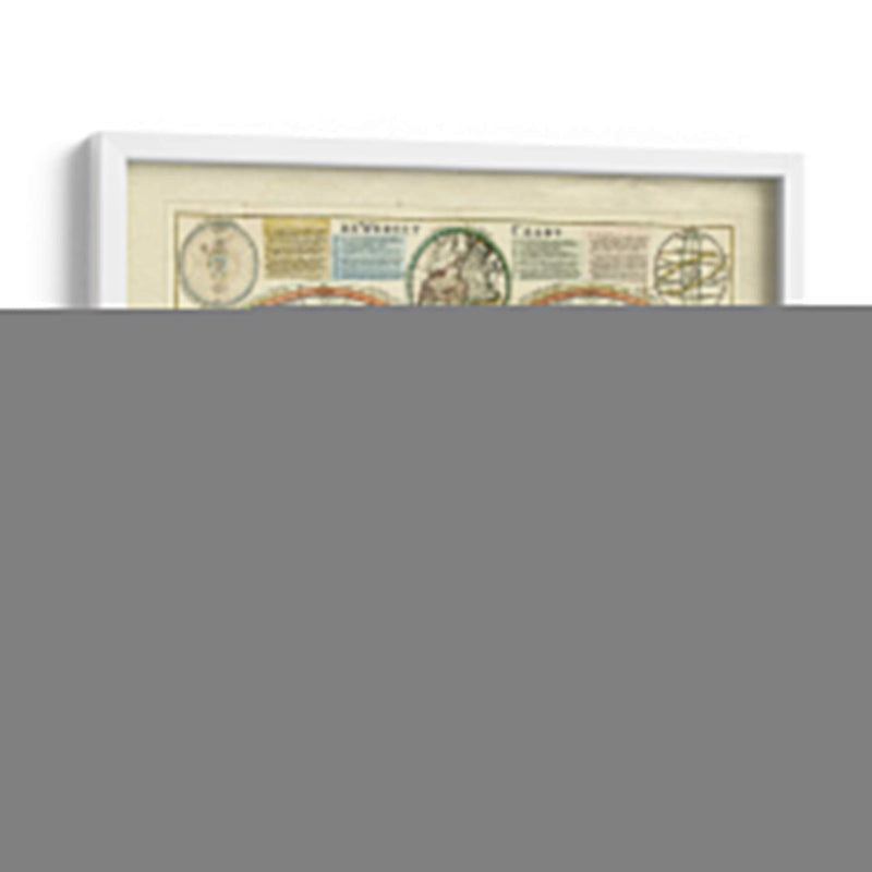 Mapa Dewerelt Caart | Cuadro decorativo de Canvas Lab