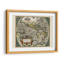 Mapa De Novi Orbis | Cuadro decorativo de Canvas Lab