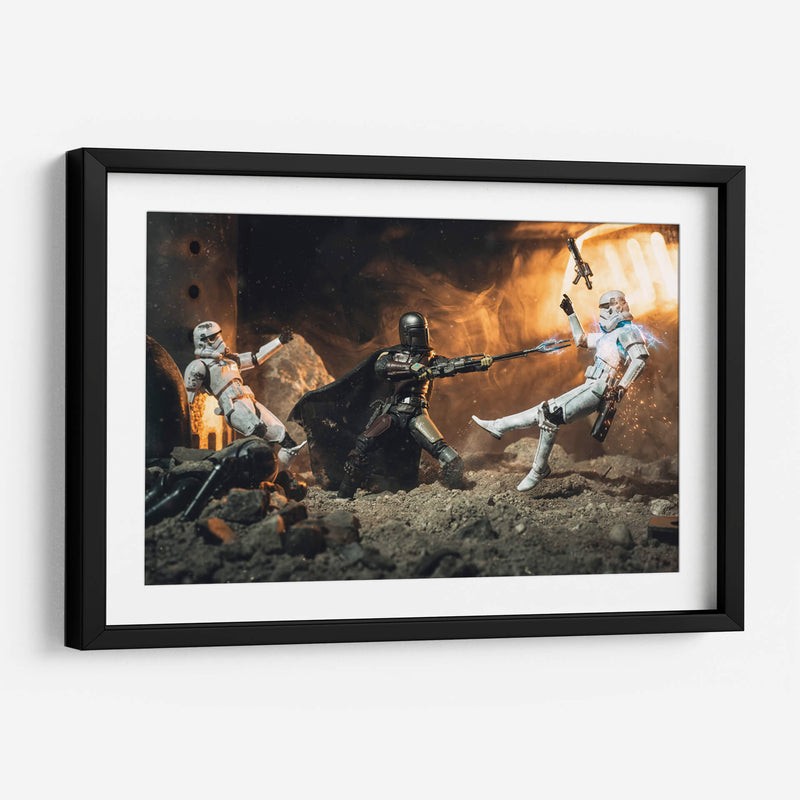 Mando - Action Geek | Cuadro decorativo de Canvas Lab