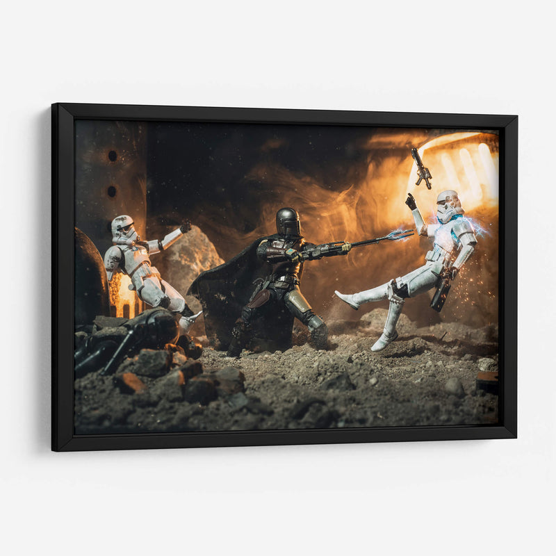 Mando - Action Geek | Cuadro decorativo de Canvas Lab