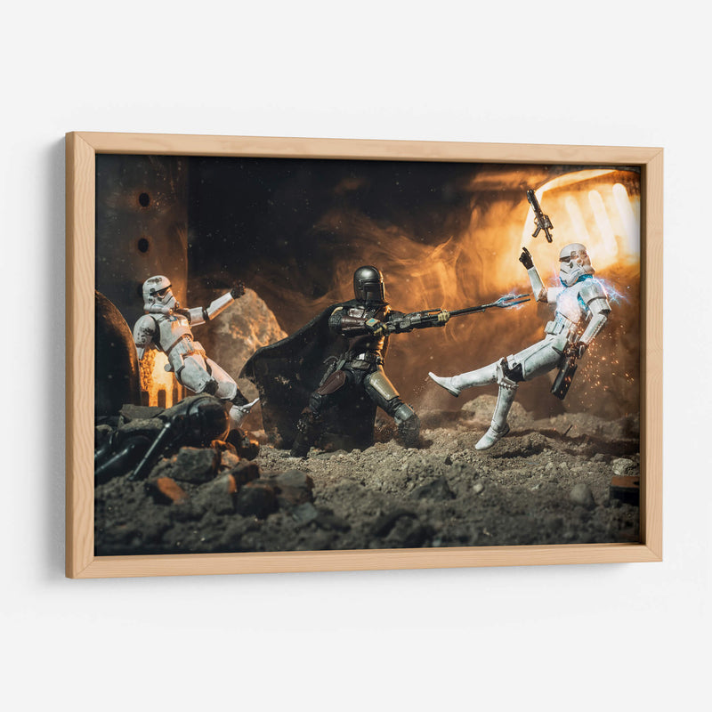Mando - Action Geek | Cuadro decorativo de Canvas Lab