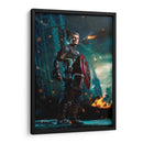 New York - Action Geek | Cuadro decorativo de Canvas Lab