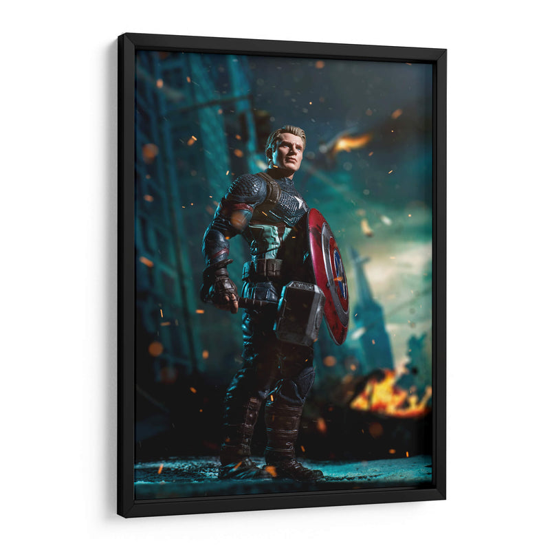 New York - Action Geek | Cuadro decorativo de Canvas Lab