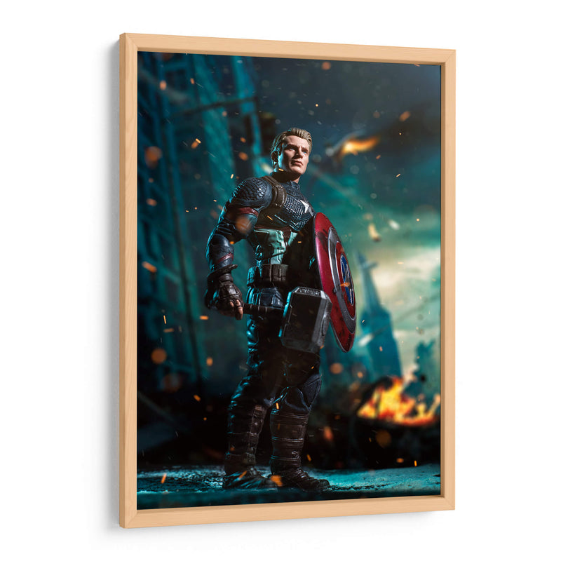 New York - Action Geek | Cuadro decorativo de Canvas Lab
