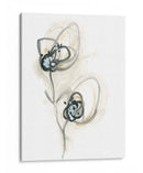 Estudio Floral Monocromo Ix - June Erica Vess | Cuadro decorativo de Canvas Lab