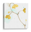 Teal Y Ocre Ginko Ii - June Erica Vess | Cuadro decorativo de Canvas Lab