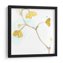 Teal Y Ocre Ginko Ii - June Erica Vess | Cuadro decorativo de Canvas Lab