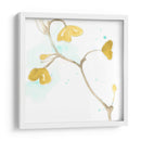 Teal Y Ocre Ginko Ii - June Erica Vess | Cuadro decorativo de Canvas Lab