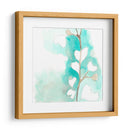 Teal Y Ocre Ginko Iii - June Erica Vess | Cuadro decorativo de Canvas Lab