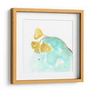 Teal Y Ocre Ginko Vi - June Erica Vess | Cuadro decorativo de Canvas Lab