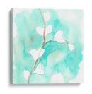 Teal Y Ocre Ginko Vii - June Erica Vess | Cuadro decorativo de Canvas Lab