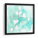 Teal Y Ocre Ginko Vii - June Erica Vess | Cuadro decorativo de Canvas Lab