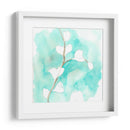 Teal Y Ocre Ginko Vii - June Erica Vess | Cuadro decorativo de Canvas Lab