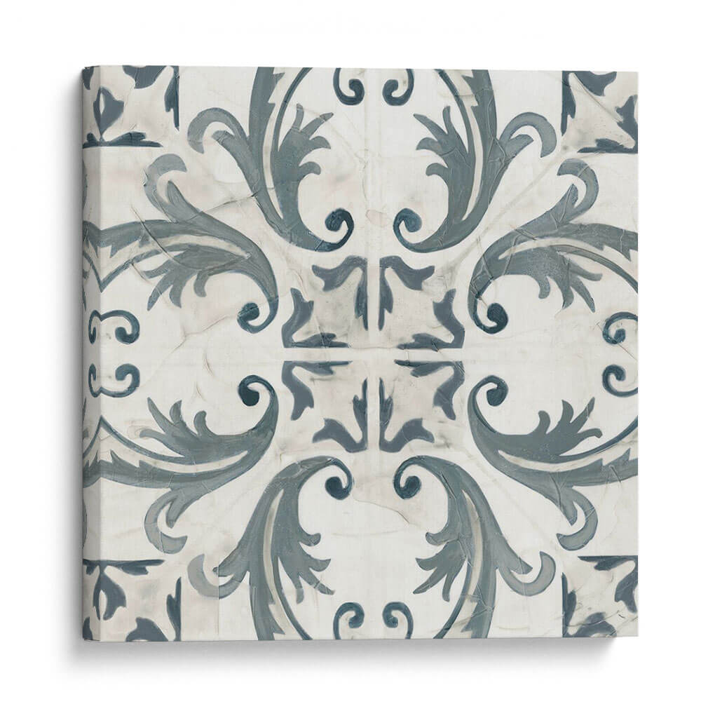 Colección Teal Tile I I - June Erica Vess | Cuadro decorativo de Canvas Lab