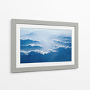 Montañas y nubes | Cuadro decorativo de Canvas Lab