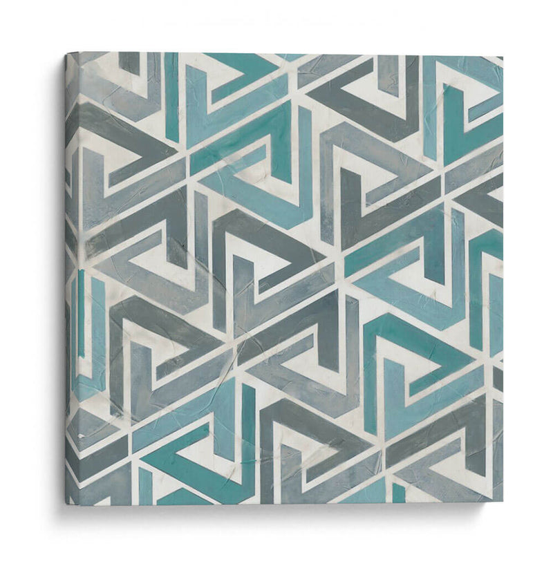 Colección Teal Tille Ii - June Erica Vess | Cuadro decorativo de Canvas Lab